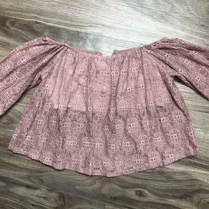 Cute Long Sleeve Crop Top